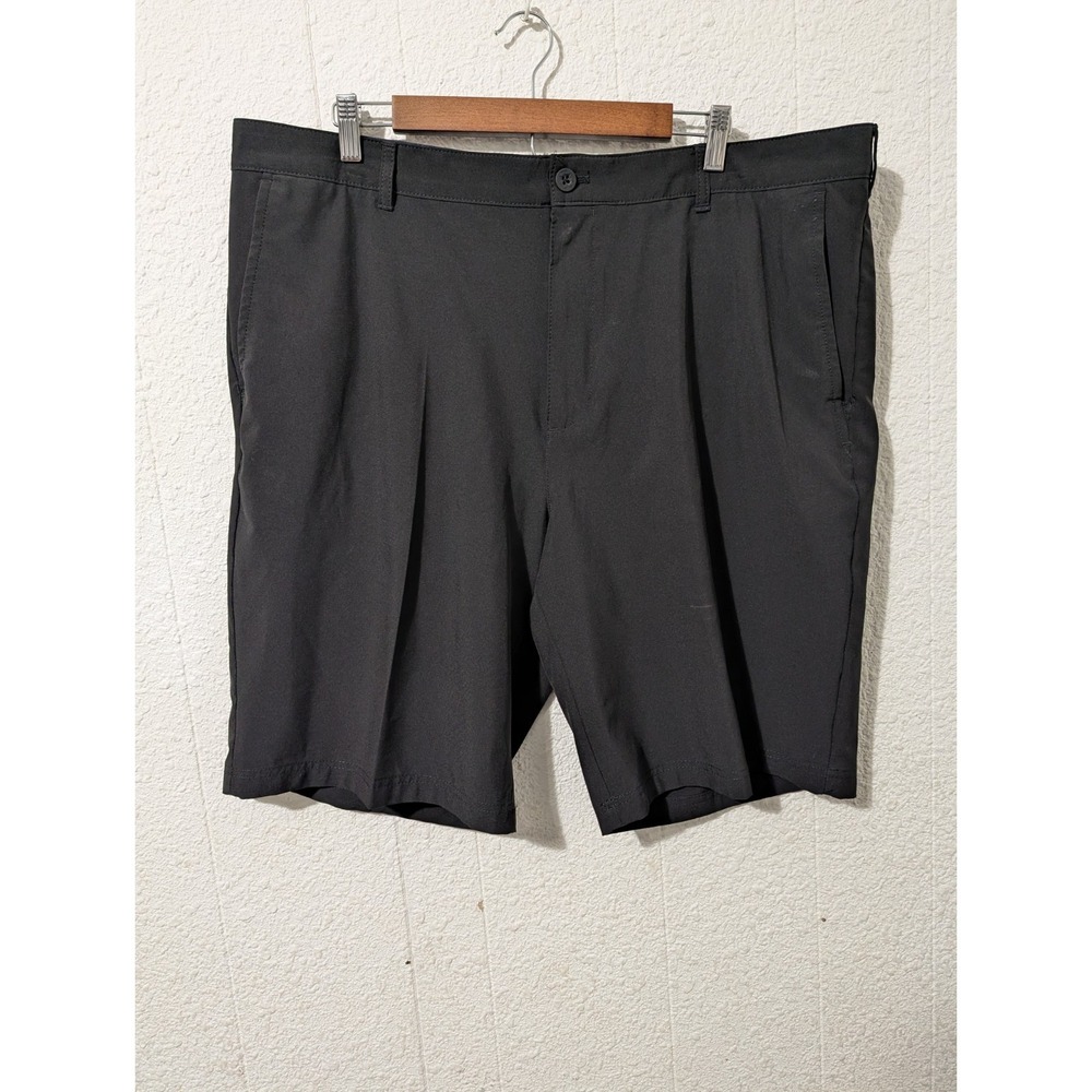 Izod Golf Shorts, Mens, 42, Black, Stretch, Performance, Outdoor
